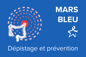 mars bleu - dépistage et prévention cancer colorectal